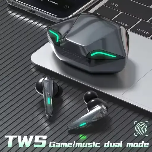 سماعة رأس أصلية عالية الدقة لتقليل الضوضاء X15pro TWS سماعة رأس لاسلكية مع ميكروفون سماعة رأس بخاصية البلوتوث